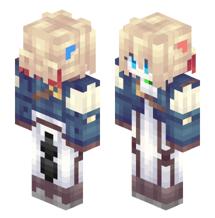 薇尔莉特 —— Minecraft Steve皮肤预览图