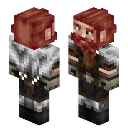 鲁尼 —— Minecraft Steve皮肤预览图
