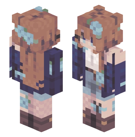菲丽 —— Minecraft Alex皮肤预览图