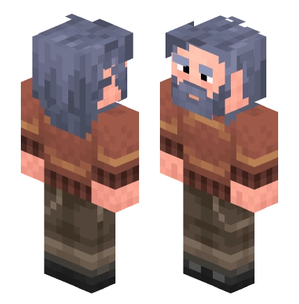 赛文 —— Minecraft Steve皮肤预览图