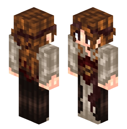 艾拉 —— Minecraft Steve皮肤预览图