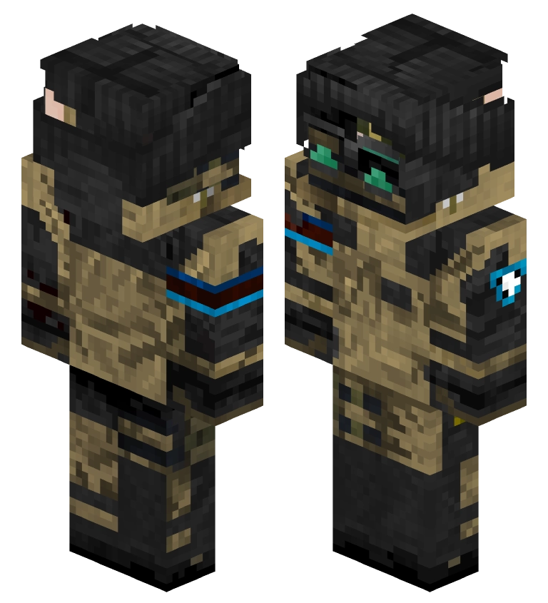 Skin —— Minecraft Steve皮肤预览图