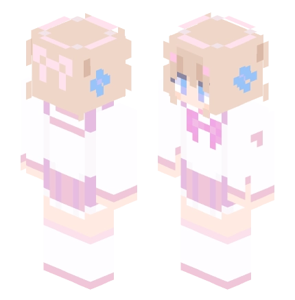 jk-白丝 —— Minecraft Alex皮肤预览图