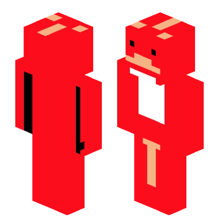 红色青蛙 —— Minecraft Steve皮肤预览图