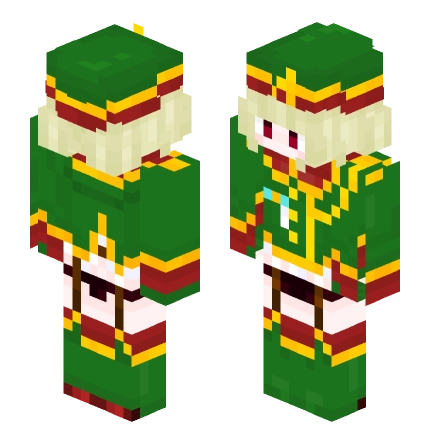 阿良河基维 —— Minecraft Alex皮肤