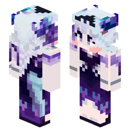 嘟嘟脸达雅礼服 —— Minecraft Alex皮肤