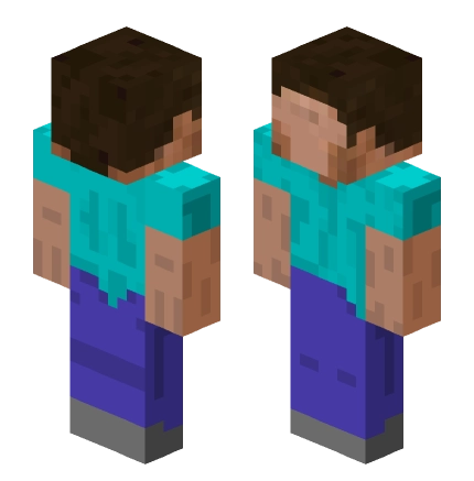 No face —— Minecraft Steve皮肤