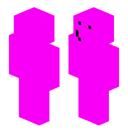 小粉？ —— Minecraft Steve皮肤预览图