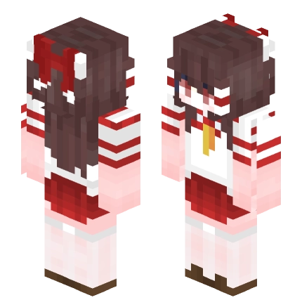 JK灵梦 —— Minecraft Alex皮肤