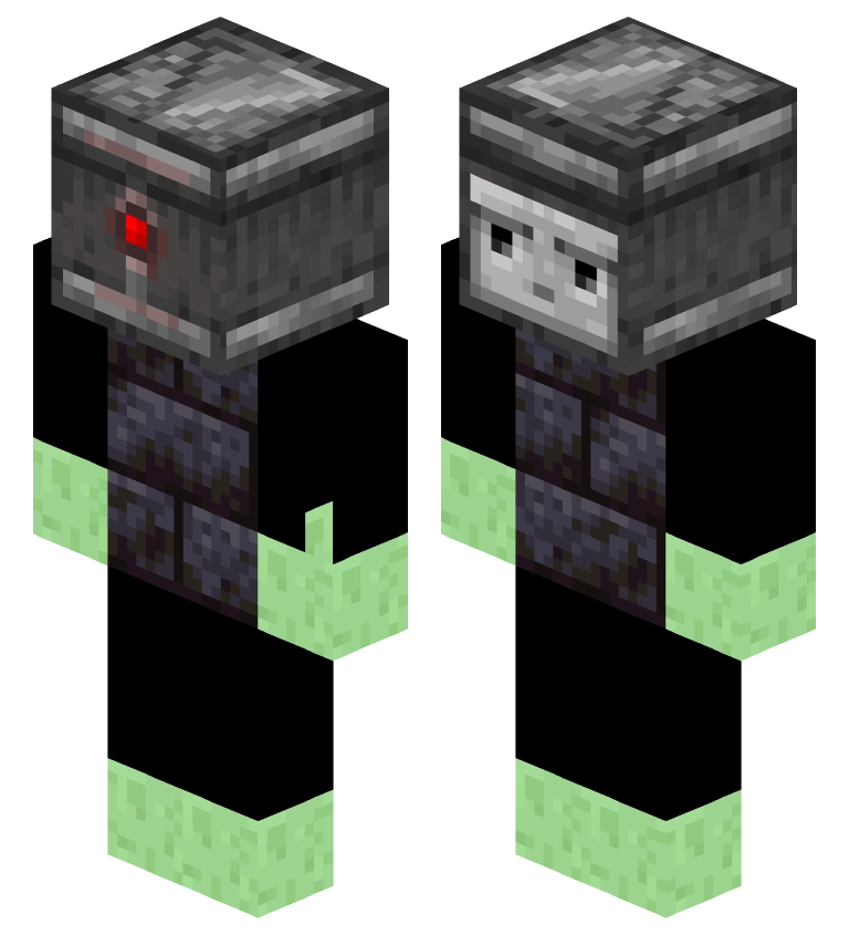 侦测器observer2.0 —— Minecraft Steve皮肤预览图