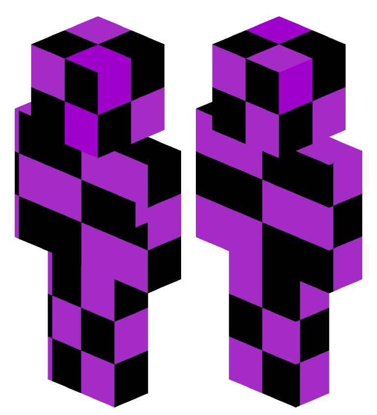 1 —— Minecraft Steve皮肤预览图