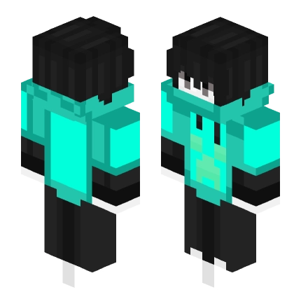 xf —— Minecraft Steve皮肤预览图
