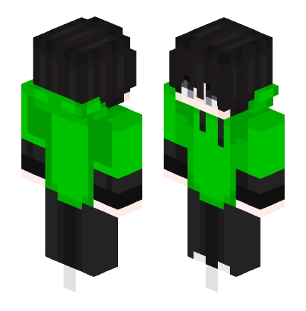 绿衣少年 —— Minecraft Steve皮肤