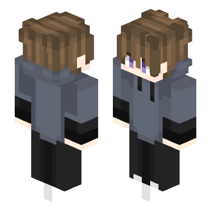 Steve(但穿的是卫衣男孩的衣服) —— Minecraft Steve皮肤预览图