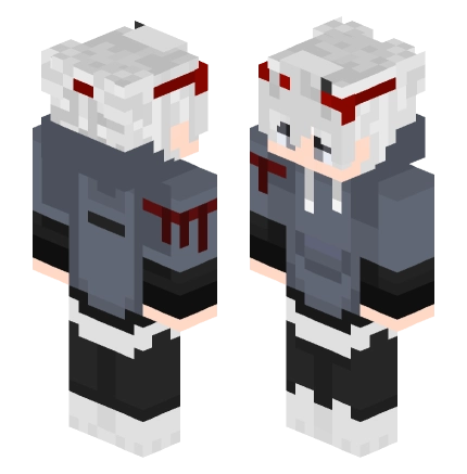 卫衣男孩（红） —— Minecraft Steve皮肤
