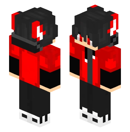 红色 —— Minecraft Steve皮肤