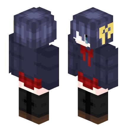 Rikka Takanashi —— Minecraft Alex皮肤预览图