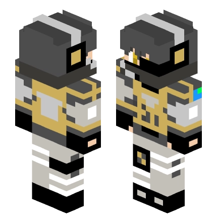 特种狙击手 —— Minecraft Steve皮肤预览图