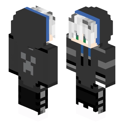 flashhoodie —— Minecraft Steve皮肤