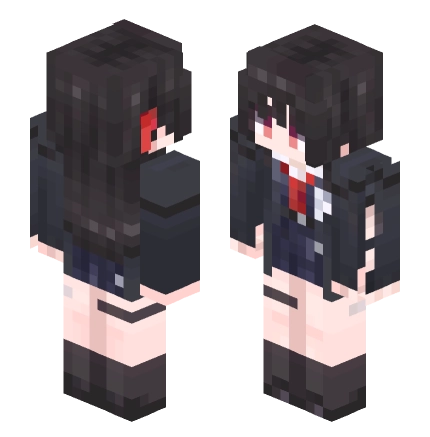 千咲 —— Minecraft Alex皮肤预览图