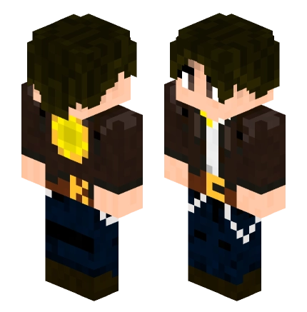 草薙京（魔改） —— Minecraft Steve皮肤