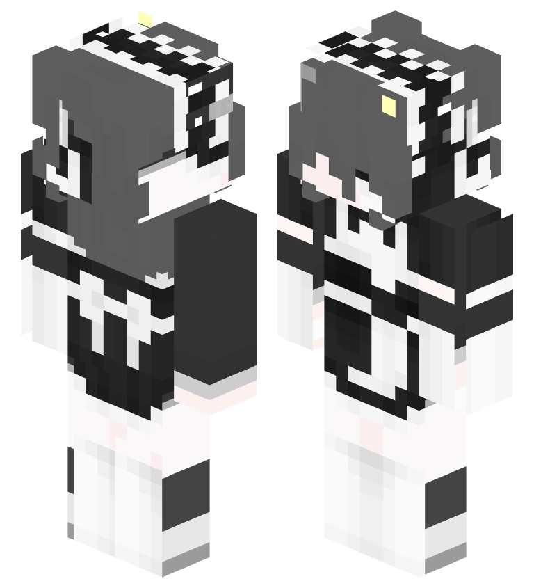女仆装-1 —— Minecraft Alex皮肤预览图