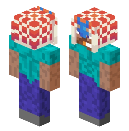 Lookout3D —— Minecraft Steve皮肤