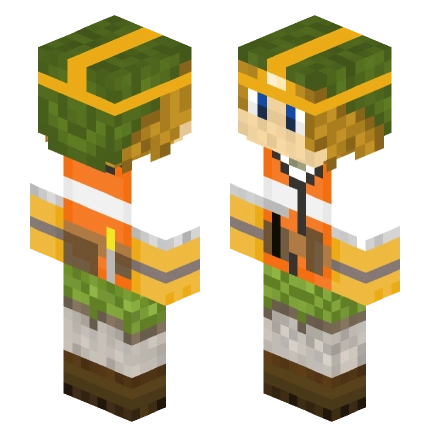 劳工 —— Minecraft Steve皮肤