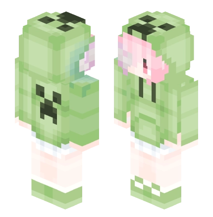 受伤的小怕 —— Minecraft Alex皮肤