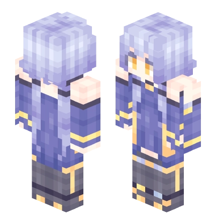 星尘（眨眼） —— Minecraft Alex皮肤预览图