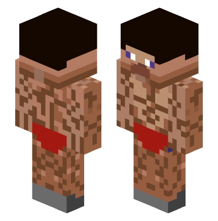 aef1982f90f61a0af37ccd35b8b255a8fa76cad5 —— Minecraft Steve皮肤预览图