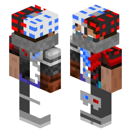 herobrine —— Minecraft Steve皮肤