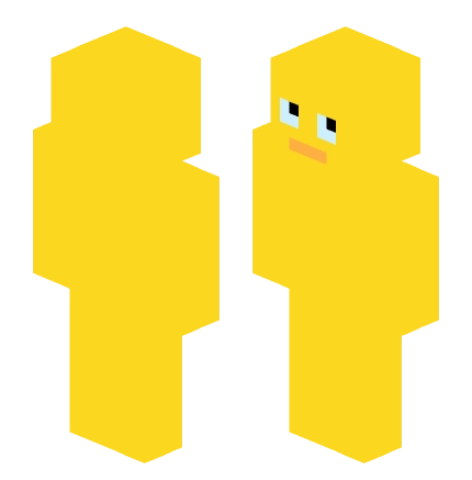 小黄鸭吖 —— Minecraft Steve皮肤