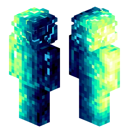 梦幻之彩2.0 —— Minecraft Steve皮肤预览图