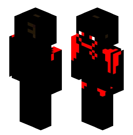黑色 —— Minecraft Alex皮肤