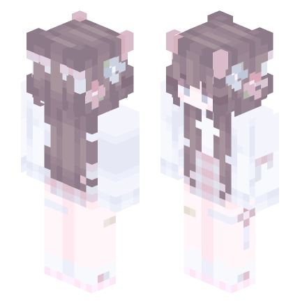花环少女 —— Minecraft Alex皮肤预览图