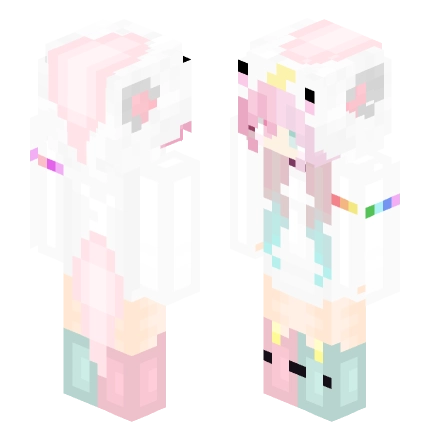 小鸡少女 —— Minecraft Alex皮肤