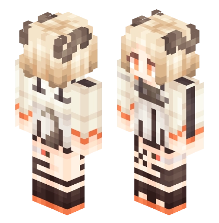 伊芙利特 —— Minecraft Alex皮肤