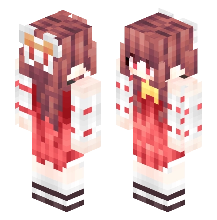 博丽 灵梦 —— Minecraft Alex皮肤